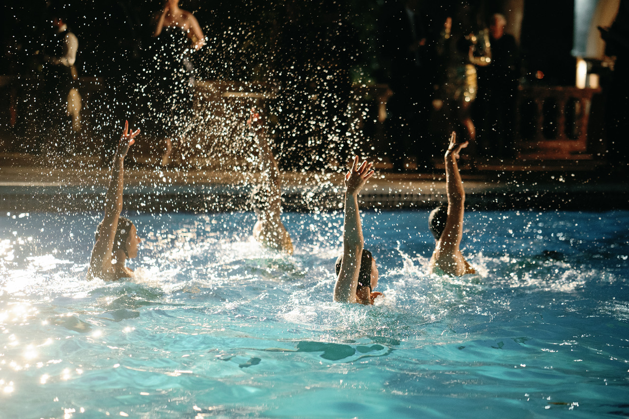 Miami Synchronized Swimmers Aqualillies